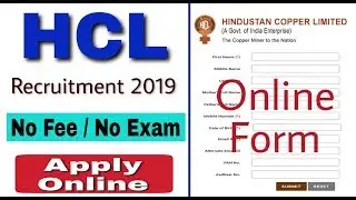 HCL Recruitment 2019 II Apprenticeship Post II All India Candidate II Apply Online