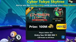 CYBER TOKYO SKYTREE😱 EVENT 8 BALL POOL