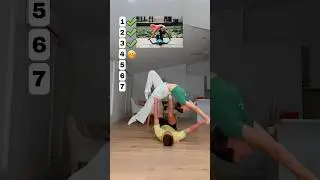 YOGA COUPLE CHALLENGE! 🧘&zwj;♀️ #shorts