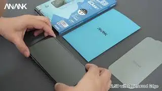Anank 2.5D screen protector , easy installation
