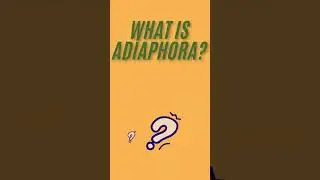 What is Adiaphora? Understanding Moral Neutrality  #Adiaphora #MoralNeutrality #Theology #Ethics
