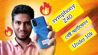 Symphony Z40 Full review in Bangla by user | under 10k best Smart  phone #symphonyz40