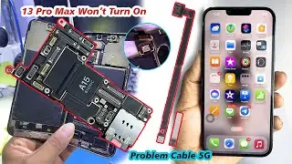iPhone 13 Pro Max Won't Turn on No Power Problem Cable 5G