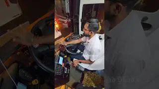 Volvo 9600 amazing driving skills😲 Fastest steering turning by young Driver💥#shorts #volvo #youtube