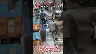 Automatic  2 Pin Plug Crimping with Wire Stripping and Core Stripping Machine.