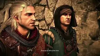 Siegfried of Denesle second cameo escorting Anais La Valette - The Witcher 2 (BOTH CHOICES)
