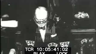 Churchill questions Japanese thinking.  Film 91114