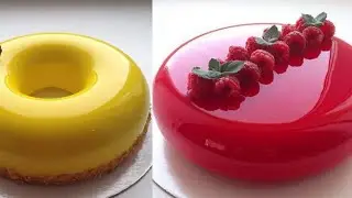 How to make Gel for Cake Decoration | gel cake Icing | Mirror Glaze for Cake