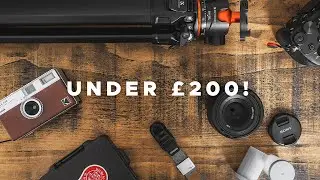 The BEST Photography Gear & Accessories (UNDER &pound;200)