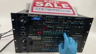 Sequential Circuits Prophet VS Rack For Sale - sound check