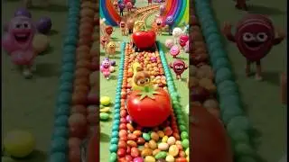 Cartoon Drivers in Crazy Fruit Cars! 🚗🍉😂&rdquo;#shorts #funny #aicartoons #banana #aiforkids#babaysongs