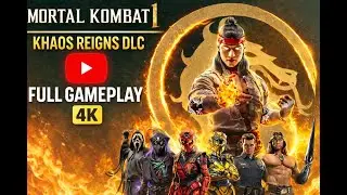 Mortal Kombat 1 Khaos Reigns Walkthrough Gameplay | 4K | Real Gaming &bull; No Commentary | BOB'S GAMING