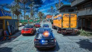 GTA 5 LSPDFR Realistic Police Roleplay | Ultra HD City Patrol 4K