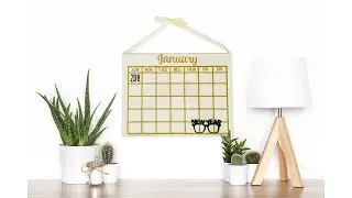 Create Your Own Reusable Calendar With ScanNCut