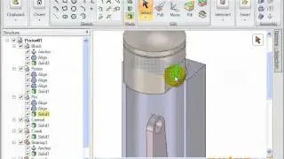 SpaceClaim : Import CAD Assembly : Define Constraints : SC-Motion