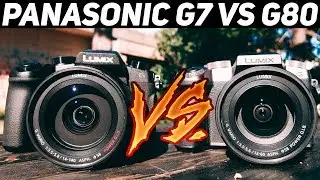 Panasonic G7 VS Panasonic G80 // Сравнение камер