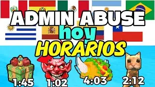 HOY NUEVO ADMIN ABUSE 6 DE ENERO  EN ROBA UN BRAINROT HORARIOS