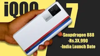 iQOO 7 Launch Date in India🤫 | iQOO 7 Official Specifications & Pricing (CONFIRMED)😳 |