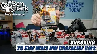 Unboxing 20 Star Wars Hot Wheels Character Cars!! Including Solo Movie Ones!