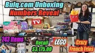 Bulq.com Unboxing - Uninspected Returns - Lego, As Seen on TV - 243 Items - Retail $3,175