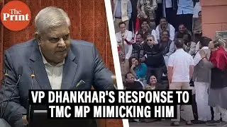 ‘Ridiculous, unacceptable’: Jagdeep Dhankhar responds to TMC MP mimicking him during a protest