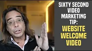 Video Marketing Tip: Website Welcome Video