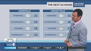 Robert Suhr Spectrum News 1 Louisville Forecast 1-1-26