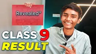 Revealing my Class 9th Result ☠️ *with result*