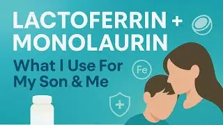 Lactoferrin + Monolaurin: What I use for my Son & me