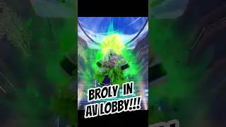 Broly Is In AV Lobby?!?!?! | Roblox | AnimeVanguards #roblox #animevanguards #showcase