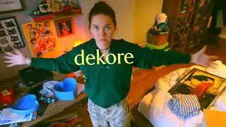 yatak odamı dekore ediyoruz 🏮📚