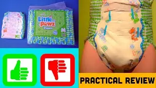 ABU Little Pawz practical review: One thing is different on this diaper - and it's not just size s/m