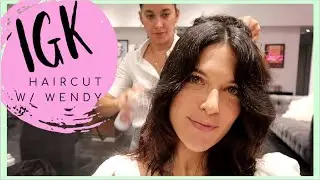Shag Haircut At IGK Miami with Wendy Cisneros | URBANWIT VLOG