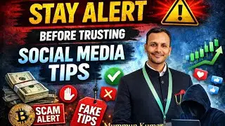 Stay Alert ! Before Trusting Social Media Tips ! #socialmediatips #meta #scam #financialscam #money 