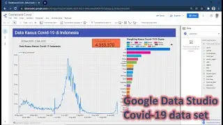 Google Data Studio: Create Covid-19 Dashboard from BigQuery Public Dataset