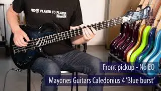 Mayones Guitars Caledonius 4 Live Demo - BassFreaks.net
