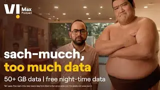 Vi Max Postpaid: Sach-mucch, too much data. [50+ GB Monthly Data | Free Night Data]