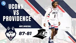 UConn Men&rsquo;s Basketball gets its 8th straight win vs. Providence