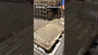 plastic mould for making concrete pig slats floor