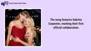 The Life of a Showgirl - Taylor Swift (5 Facts You Should Know)