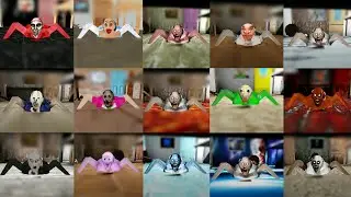 Granny Cold Under Bed vs Granny Ice Screen Under Bed vs Granny Lava Floor Under Bed vs Granny+