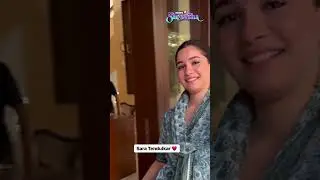 Sara Tendulkar In Blue Dress | Sachin Tendulkar's Daughter Sara Tendulkar | N18S | #shortvideo