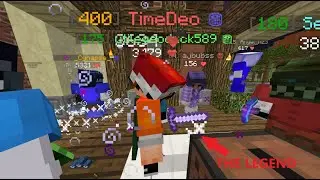 Timedeo In My Lobby during the Year 400 Event (Hypixel Skyblock)