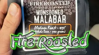 Super Quick Coffee Review - Fire Roasted Monsooned Malabar #shorts