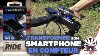 Transformer son téléphone en compteur - Quadlock