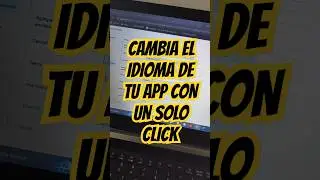 CAMBIA EL IDIOMA DE TU APP DE #appsheet  CON UN SOLO CLICK AUTOM&Aacute;TIZA DICHO PROCESO
