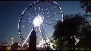 Torquay Big Wheel at night