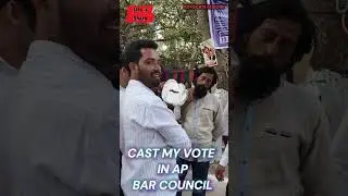 Today AP Bar Council Election Cast My Vote In Kakinada Bar #advocatekishore