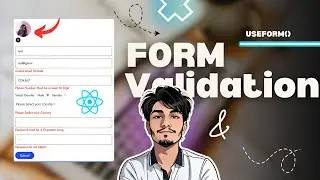 React Hook Form | useForm  | Form Validation Tutorial
