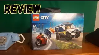 Lego City Police prisoner transport van